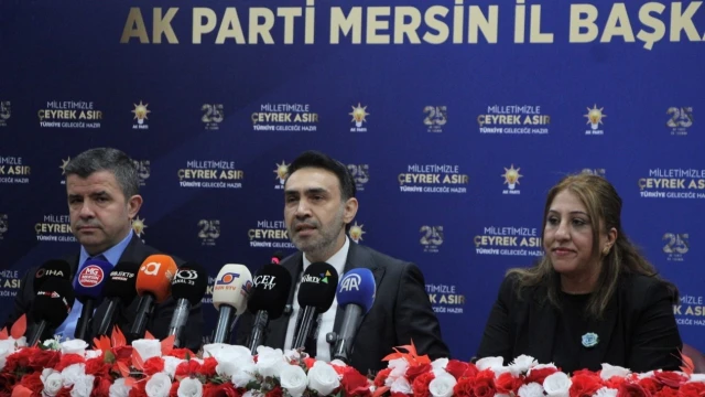AK Parti Mersin teşkilatlarından eski yöneticilere vefa ziyareti