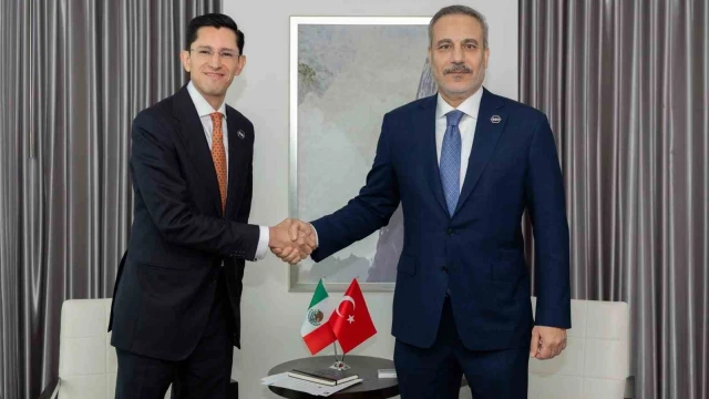 Bakan Fidan, Meksika Dışişleri Bakanı Alvarez ile bir araya geldi