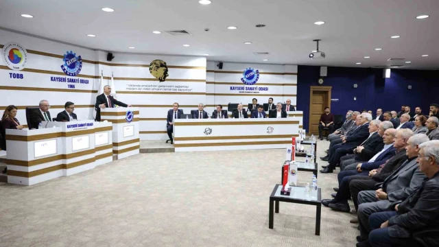 Başkan Büyüksimitci: "Hedefimiz daha güçlü, daha rekabetçi bir Kayseri sanayisi"