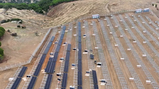 Bozdoğan’da GES projesi yüzde 75 seviyesine ulaştı