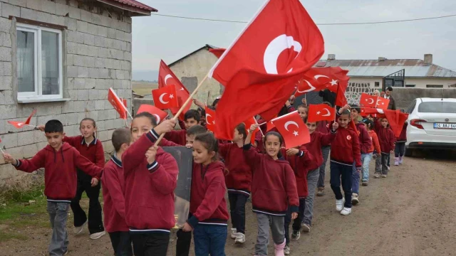 Bozoğlak Çavuşlu Köyü İlkokulu’nda 29 Ekim Coşkusu