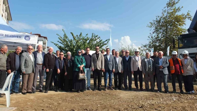 Burhaniye’de yeni cami temeli atıldı