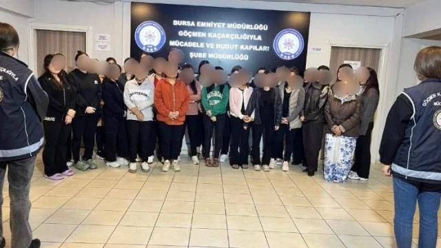 Bursa’da kaçak masör operasyonu: 26 kadın sınır dışı edilecek