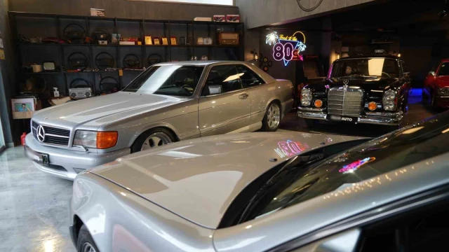 Çocukluktaki oyuncak araba aşkı paha biçilemez Mercedes müzesine dönüştü