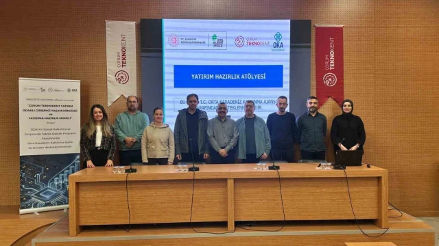 Çorum Teknokent’te OKA desteğiyle girişimcilerin yatırıma hazırlık süreci destekleniyor