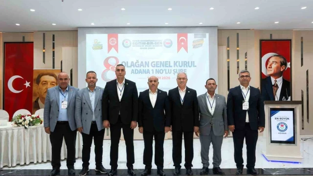 Eğitim-Bir-Sen Adana’da yeni yönetim mazbatasını aldı