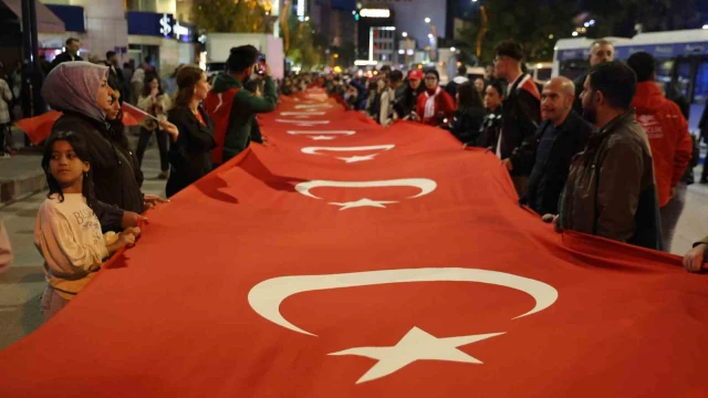 Elazığ’da ’Fener Alayı’ yürüyüşü gerçekleştirildi