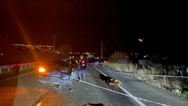Elazığ’da otomobilin çarptığı yaya, hayatını kaybetti