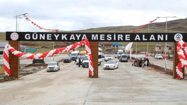 Eleşkirt Güneykaya mesire alanı törenle hizmete açıldı