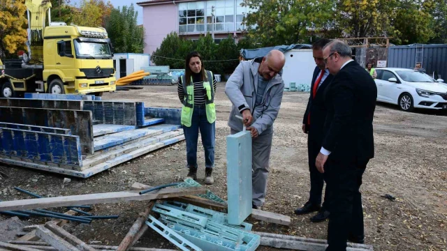 Eskişehir’de İki Yeni Okulun İnşaatında Son Durum İncelendi