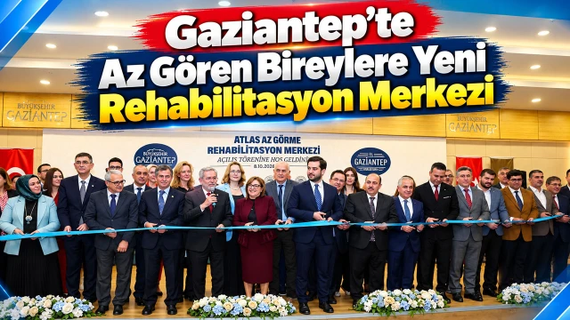 Gaziantep'te Az Gören Bireylere Yeni Rehabilitasyon Merkezi