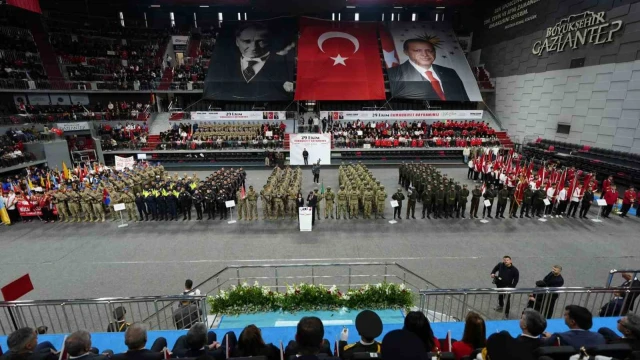 Gaziantep’te Cumhuriyet’in 103’üncü yılı coşkuyla kutlandı