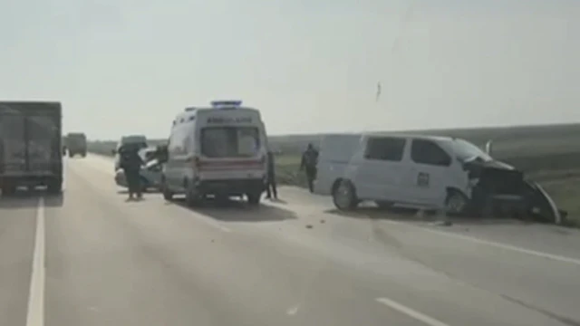 Gönen-Bandırma yolunda trafik kazasında 3 kişi yaralandı
