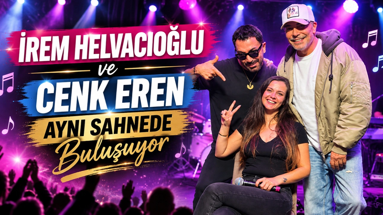 İrem Helvacıoğlu ve Cenk Eren Aynı Sahnede Buluşuyor