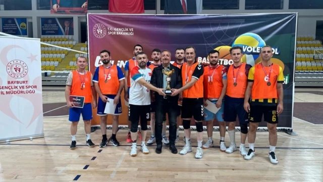 Kamu Spor Oyunları Voleybol İl Birinciliği tamamlandı