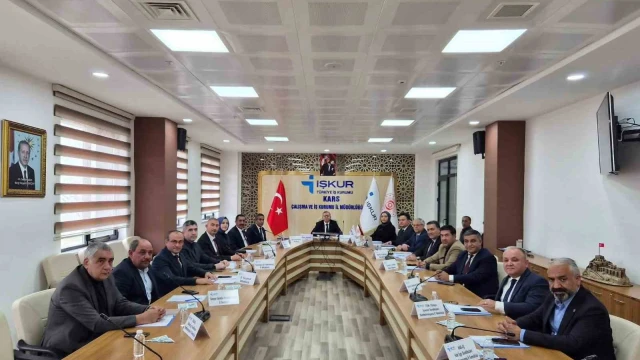 Kars’ta 2027’nin istihdam ve mesleki eğitim yol haritası belirlendi