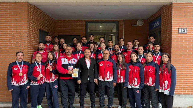 Kayserili sporcular Paris’ten 3 madalyayla döndü