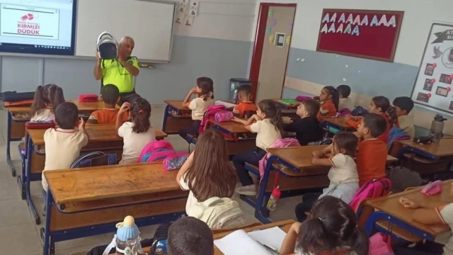 Kilis’te öğrencilere trafik eğitimi