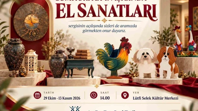 Nazilli’de Cumhuriyet’in Işığında El Sanatları Sergisi açılıyor