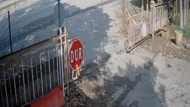Ölümlü kazanın güvenlik kamerası görüntüleri ortaya çıktı