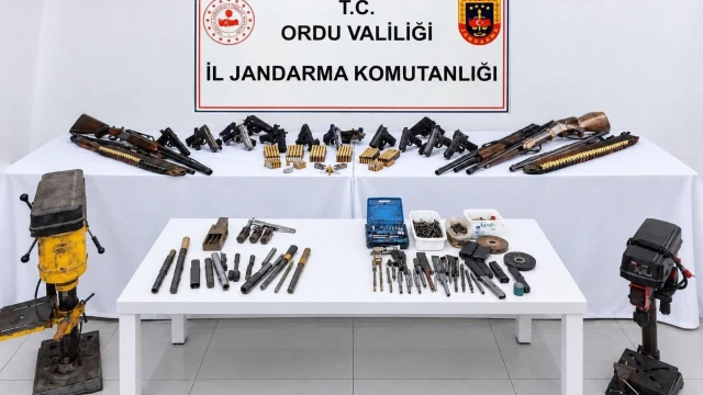 Ordu’da silah kaçakçılığı operasyonunda 2 gözaltı