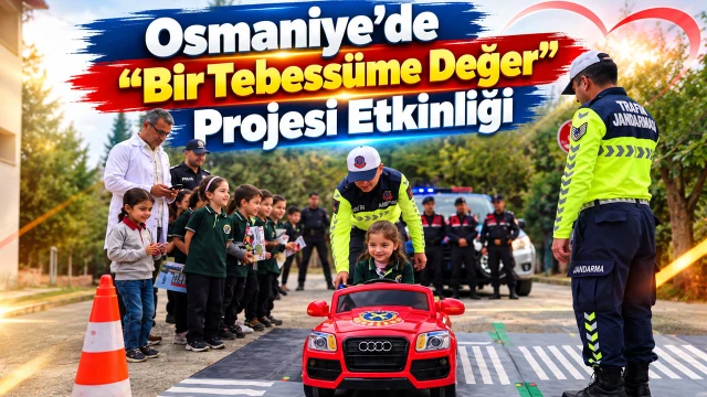 Osmaniye’de “Bir Tebessüme Değer” Projesi Etkinliği