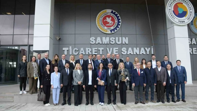 Samsun TSO’da yeni yatırım ve iş birlikleri görüşüldü