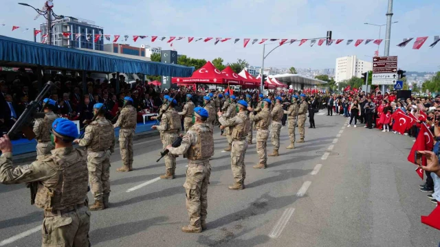 Samsun’da Cumhuriyet’in 103. yılı coşkuyla kutlandı