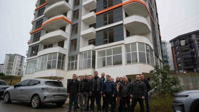 Samsun’da müteahhit ile kooperatif arasındaki uyuşmazlık 80 aileyi mağdur etti