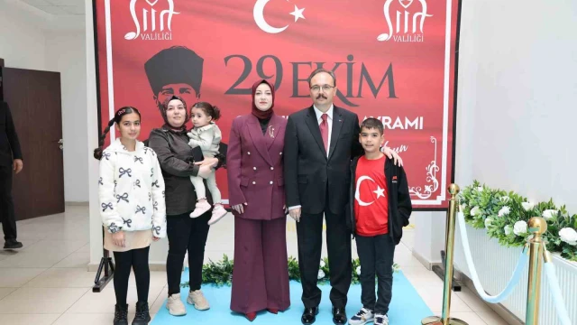 Siirt’te 29 Ekim Cumhuriyet Bayramı coşkuyla kutlandı