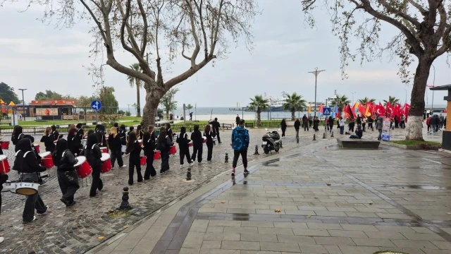 Sinop’ta Cumhuriyet Bayramı tören provası