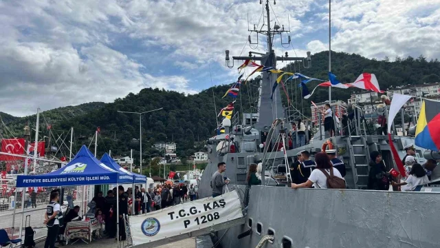 TCG Kaş Gemisi 29 Ekim’de Fethiye Limanı’nda Ziyarete Açıldı