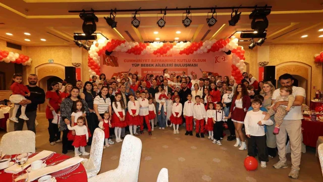 Trabzon’da tüp bebek ailelerinin Cumhuriyet Bayramı buluşması