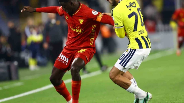 Trendyol Süper Lig: Fenerbahçe: 0 - Göztepe: 0 (Maç devam ediyor)
