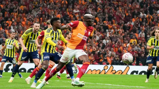 Trendyol Süper Lig: Galatasaray: 2 - Fenerbahçe: 1 (Maç sonucu)