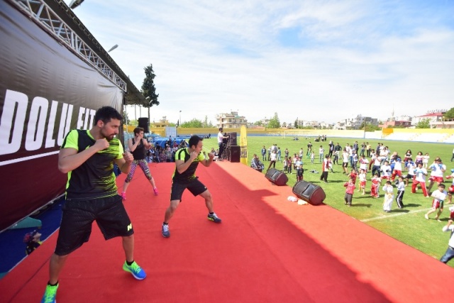 Osmaniye'de sportif şölen