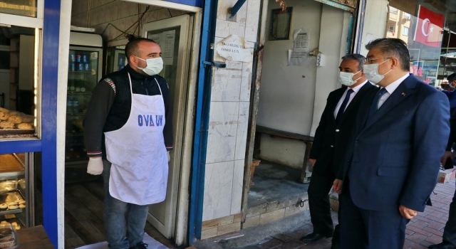 ”Çok yüksek riskli” kategorisindeki Osmaniye’de Kovid19 tedbirleri Vali Yılmaz’ın katılımıyla denetlendi: