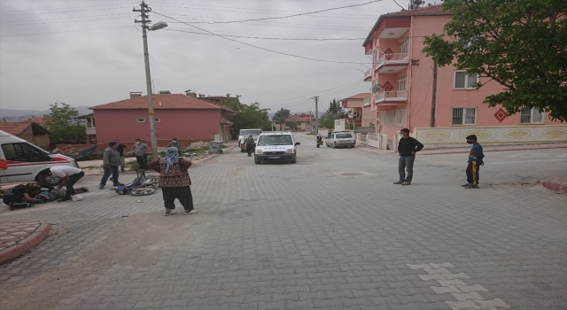 Burdur’da iki motosiklet çarpıştı: 2 yaralı