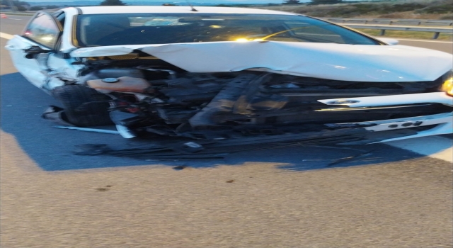 Mersin’de iki otomobilin çarpıştığı kazada 1 kişi öldü