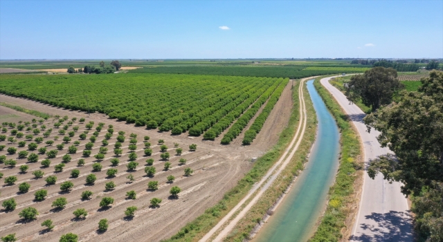Adana’da, 2 milyon 94 bin 597 dekar tarım arazisine su ulaştırılacak
