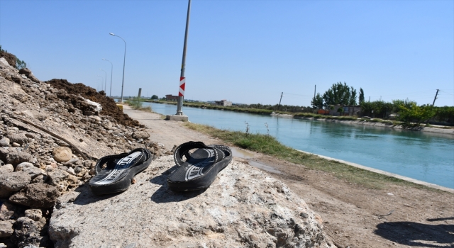 Adana’da sulama kanalına giren kişi kayboldu