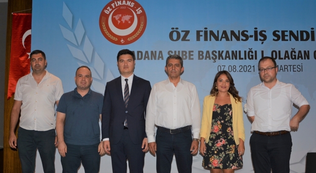 Öz Finans İş Sendikası Genel Başkanı Eroğlu, Adana’da olağan genel kurula katıldı