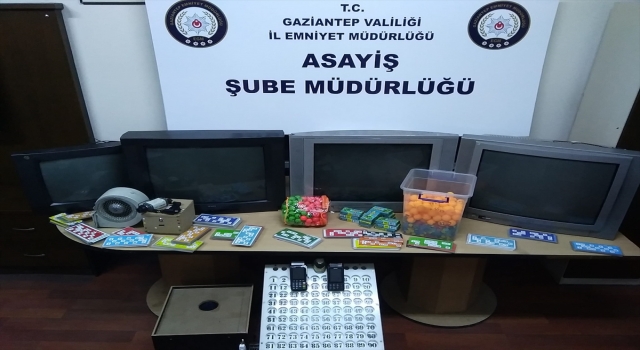 Gaziantep’te kumar oynayan 46 kişiye para cezası verildi