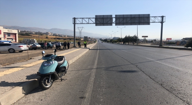 Kahramanmaraş’ta kaldırıma çarpan motosikletin sürücüsü hayatını kaybetti