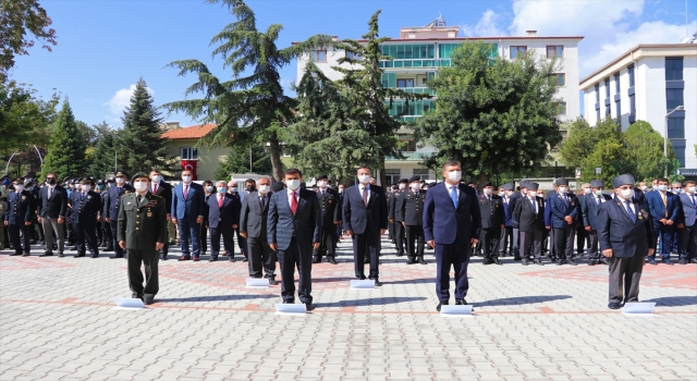 Burdur’da 19 Eylül Gaziler Günü törenle kutlandı