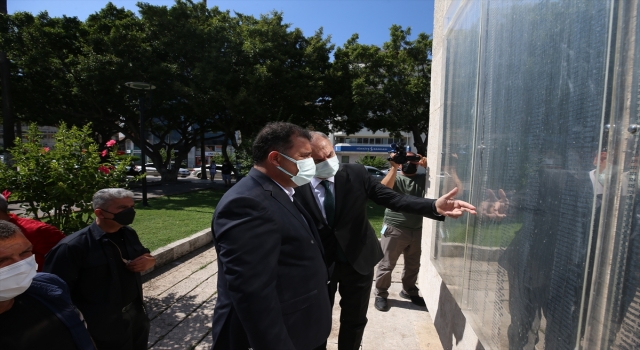 KKTC Başbakanı Ersan Saner, Hatay’da gazilerle buluştu