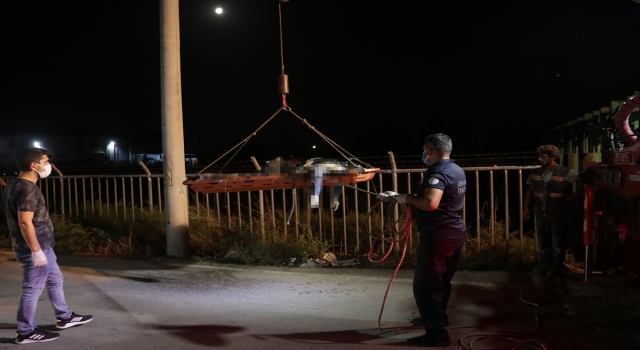Adana’da kayıp olarak aranan kişinin cesedi kanalda bulundu