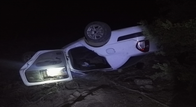 Antalya’da otomobilin şarampole devrildiği kazada 1 kişi öldü