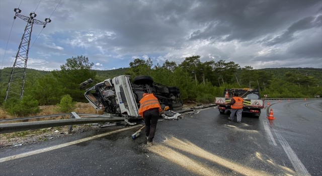 Akseki’de trafik kazalarında 2 kişi yaralandı