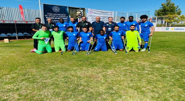 Şahinbey Ampute Futbol Takımı, Türkiye Kupası’nda yarı finale yükseldi
